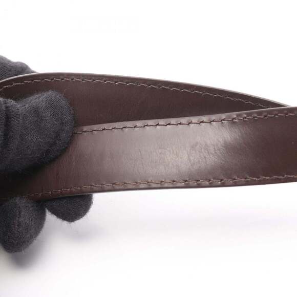 LOUIS VUITTON Authentic Brown Damier Leather Tote Bag - Picture 9 of 9